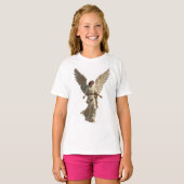 Engel Meisjes T-shirt (Voorkant volledig)