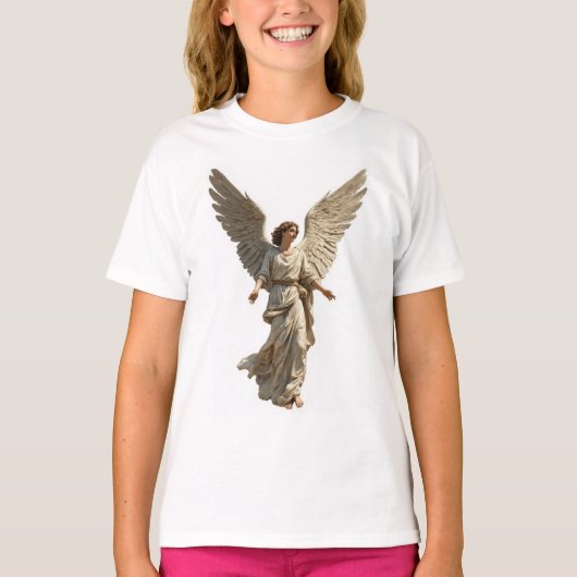 Engel Meisjes T-shirt (Voorkant)
