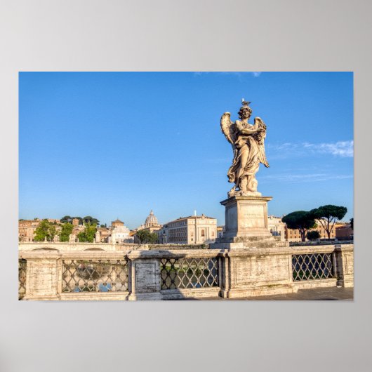 Engel met doornenkroon - Sant'Angelo, Rome Poster (Voorkant)