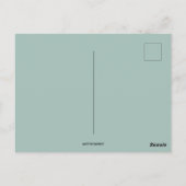  engel met een scroll paasgroet briefkaart (Achterkant)