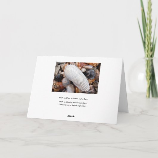 Engel met één vleugel kaart (Achterkant)