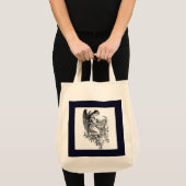 Engel Met Harp En Flora Tote Bag (Voorkant (product))