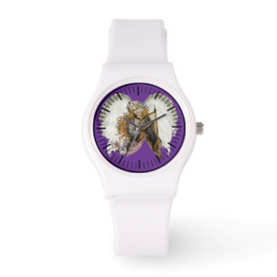Engel met harp eWatch horloge