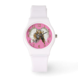 engel met harp horloge
