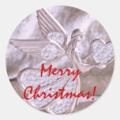 Engel met hart Sticker (Voorkant)