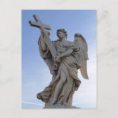 Engel met het Kruis, Rome, Italië - Briefkaart (Voorkant)
