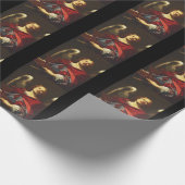 Engel met het vat en de handdoek cadeaupapier (Hoek)