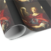 Engel met het vat en de handdoek cadeaupapier (Rol Hoek)