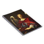 Engel met het vat en de handdoek  notitieboek (Rechterzijde)