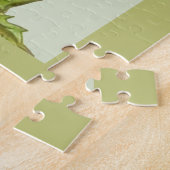 Engel met hulst en mandoline legpuzzel (Zijkant)
