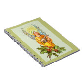 Engel met hulst en mandoline notitieboek (Rechterzijde)