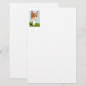 Engel met kaftan briefpapier (Voorkant / Achterkant)