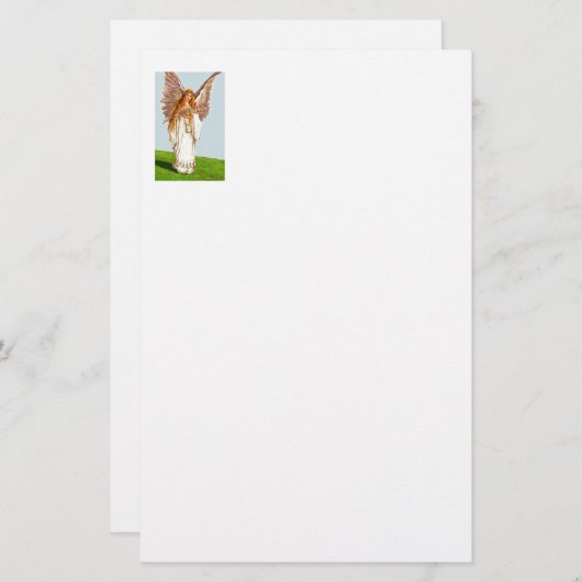 Engel met kaftan briefpapier