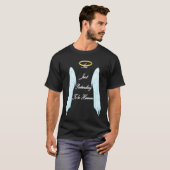 engel met koele vleugels en halo t-shirt (Voorkant volledig)