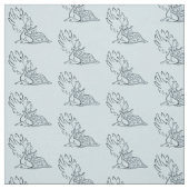 Engel met quiltstof stof (Swatch)