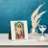 Engel met roze lint Triptiek Fotoplaat (Insitu)