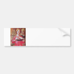 ENGEL MET ROZEN BUMPERSTICKER