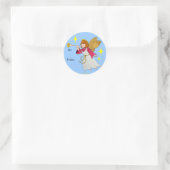 Engel met trompet vakantie cadeau Labels (Tas)