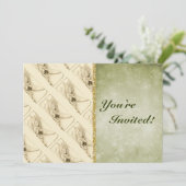  Engel met Trumpet Monotone Kaart (Staand voorkant)