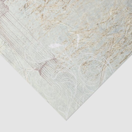  Engel met Violin Tissuepapier (Detail)