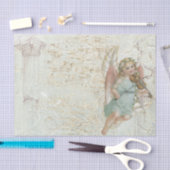  Engel met Violin Tissuepapier (Craft)