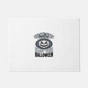Engel mooi Halloween vintage pompoen shirt De Deurmat