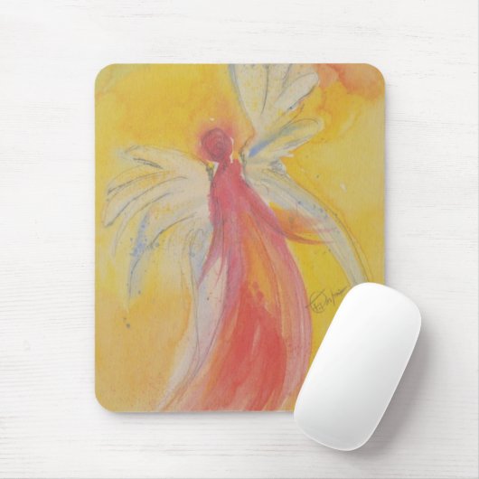 engel-mousepad muismat (Met muis)