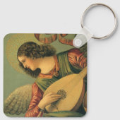 Engel Musicus, Melozzo da Forli, Renaissance Kunst Sleutelhanger (Achterkant)
