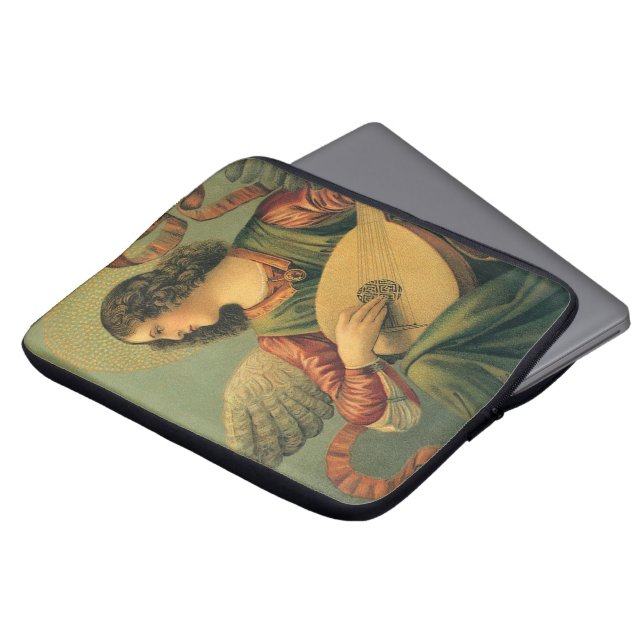 Engel Musicus, Melozzo da Forli, Renaissancekunst Laptop Sleeve (Voorkant top)