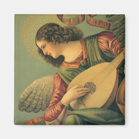 Engel Musicus, Melozzo da Forli, Renaissancekunst Magneet (Voorkant)