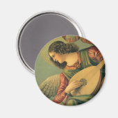 Engel Musicus, Melozzo da Forli, Renaissancekunst Magneet (Voorkant / Achterkant)