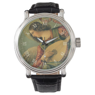 Engel Musicus, Melozzo da Forli, Renaissancistisch Horloge