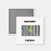 Engel Nummer 11 22 33 44 Magneet (Voorkant / Achterkant)