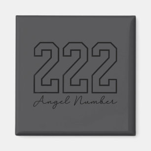 Engel Nummer 222 Numerologie Spiritualiteit Ontwer Magneet
