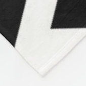 Engel nummer "4444" fleece deken (Hoek)