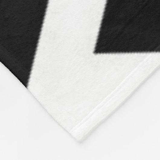 Engel nummer "4444" fleece deken (Hoek)