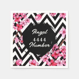 Engel nummer "4444" servet