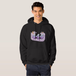 Engel Nummer 444 Hoodie – Eenvoudig Elegant Ontwer