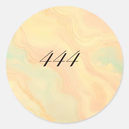 Engel nummer 444 Sticker (Voorkant)