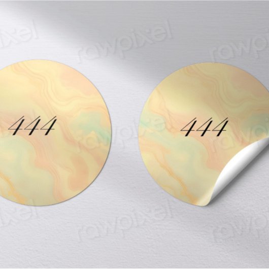 Engel nummer 444 Sticker