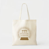 Engel Nummers 777 Spirituele Godin Tote Bag (Voorkant)