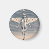  Engel onder de Regenboog Magneet (Voorkant)