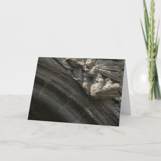 Engel op de Kaart van Santiago DE Compostela (Voorkant)