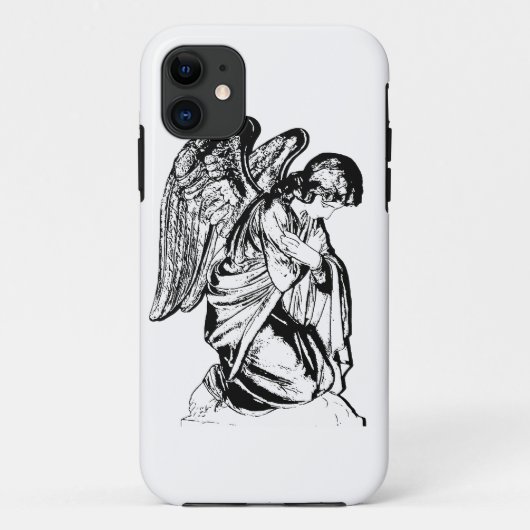 Engel op elke kleur Case-Mate iPhone case (Achterkant)