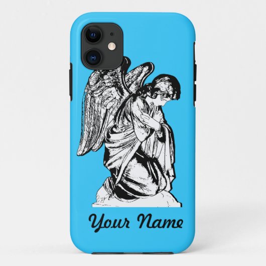 Engel op elke kleur Case-Mate iPhone case (Achterkant)