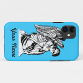 Engel op elke kleur Case-Mate iPhone case (Achterkant (horizontaal))