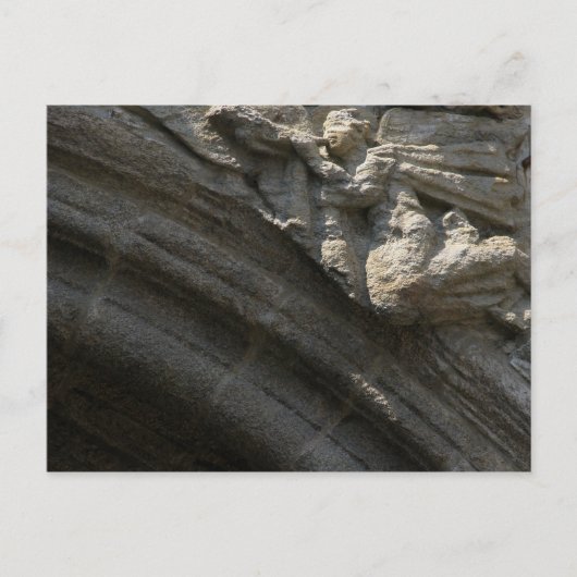 Engel op het Briefkaart van de kathedraal van Sant (Voorkant)