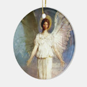 “Engel op het middaguur” van Abbott Thayer Keramisch Ornament (Links)