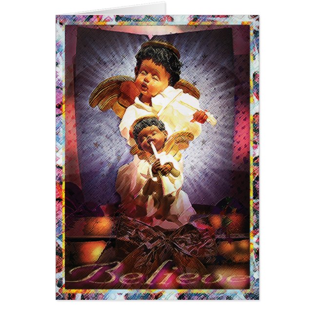 engel op het podium (Voorkant)