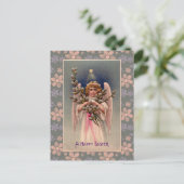  engel paasgroeten feestdagenkaart (Staand voorkant)